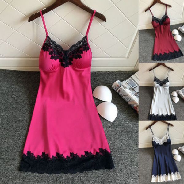 fashionable women soft and comfortable silk lace nightgown ladies and charming sleepwear sale, Black;red
fashionable women soft and comfortable silk lace nightgown ladies and charming sleepwear sale, Black;red