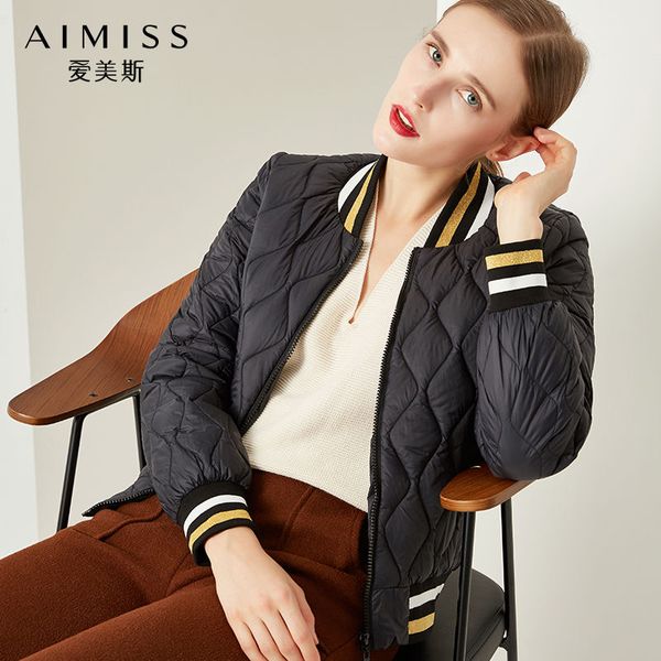 aimiss brand new зима женщины вниз куртка черного цвета реал вниз пышные рукава свободного свободный полупальто outwear, Black
aimiss brand new зима женщины вниз куртка черного цвета реал вниз пышные рукава свободного свободный полупальто outwear, Black