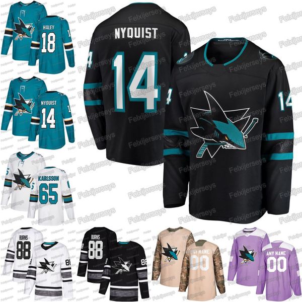 14 Gustav Nyquist San Jose Sharks Erik Karlsson Timo Meier 18 Micheal Haley Evander Kane Brent Burns Joe Pavelski Martin Jones Hertl Jersey
14 Gustav Nyquist San Jose Sharks Erik Karlsson Timo Meier 18 Micheal Haley Evander Kane Brent Burns Joe Pavelski Martin Jones Hertl Jersey