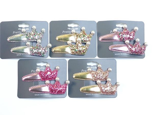 hair accessories 1set fashion cute glitter tiaras snap clips pearl crown barrettes hairpins princess headwear boutique for girls, Slivery;white
hair accessories 1set fashion cute glitter tiaras snap clips pearl crown barrettes hairpins princess headwear boutique for girls, Slivery;white