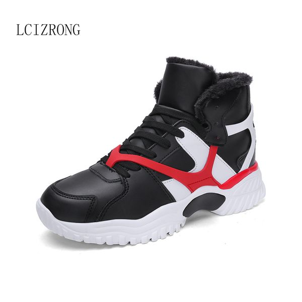 lcizrong winter fashion men's casual shoes comfortable add plush keep warm shoes outdoor sneakers for men, Black
lcizrong winter fashion men's casual shoes comfortable add plush keep warm shoes outdoor sneakers for men, Black