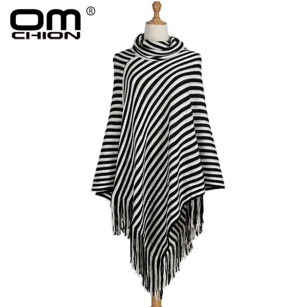 omchion vintage black and white striped tassel poncho 2018 new autumn turtleneck sweater women irregular casual pullover qmy63, White;black
omchion vintage black and white striped tassel poncho 2018 new autumn turtleneck sweater women irregular casual pullover qmy63, White;black
