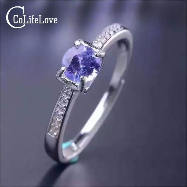 simple design gemstone ring 5mm round brilliant cut natural tanzanite silver ring solid 925 silver tanzanite wedding, Golden;silver
simple design gemstone ring 5mm round brilliant cut natural tanzanite silver ring solid 925 silver tanzanite wedding, Golden;silver