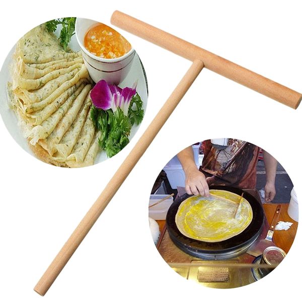 diy pie tools pancake batter wooden spreader stick t shape crepe maker portable home kitchen tool 1/2pcs pancake fruit scraper
diy pie tools pancake batter wooden spreader stick t shape crepe maker portable home kitchen tool 1/2pcs pancake fruit scraper