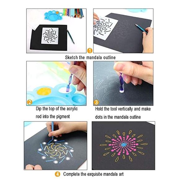 32pcs mandala dotting tools painting pen brushes stencil paint tray for pottery q1qf
32pcs mandala dotting tools painting pen brushes stencil paint tray for pottery q1qf
