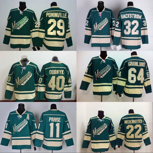 Mens Minnesota Wild 29 Jason Pominville 32 Niklas Backstrom 40 Devan Dubnyk 64 Mikael Granlund Cheap Green Hockey Jerseys
Mens Minnesota Wild 29 Jason Pominville 32 Niklas Backstrom 40 Devan Dubnyk 64 Mikael Granlund Cheap Green Hockey Jerseys