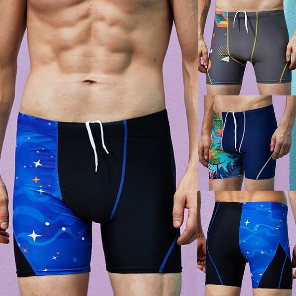 2019 men's summer fashion printing patchwork fitness beach swimming sports trousers men's swimming trunks sunga masculina
2019 men's summer fashion printing patchwork fitness beach swimming sports trousers men's swimming trunks sunga masculina