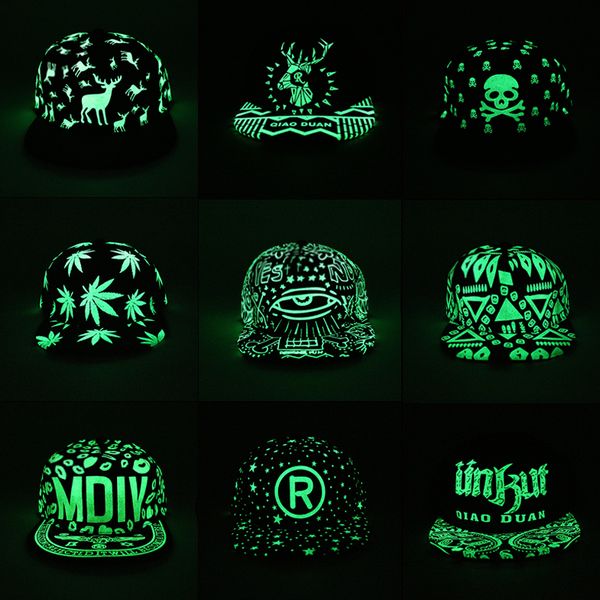 new fashion fluorescent snapback baseball caps hip hop cap for women men casual caps hats glow in the dark adjustable, Blue;gray
new fashion fluorescent snapback baseball caps hip hop cap for women men casual caps hats glow in the dark adjustable, Blue;gray