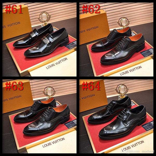 19ss spring fashion oxford business designers office shoes patent leather soft breathable men flats formal wedding dress shoes, Black
19ss spring fashion oxford business designers office shoes patent leather soft breathable men flats formal wedding dress shoes, Black