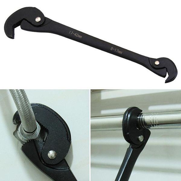 8-42mm universal wrench adjustable spanner double-head quick snap grip wrench steel for vehicles repair water pipe repair sale
8-42mm universal wrench adjustable spanner double-head quick snap grip wrench steel for vehicles repair water pipe repair sale