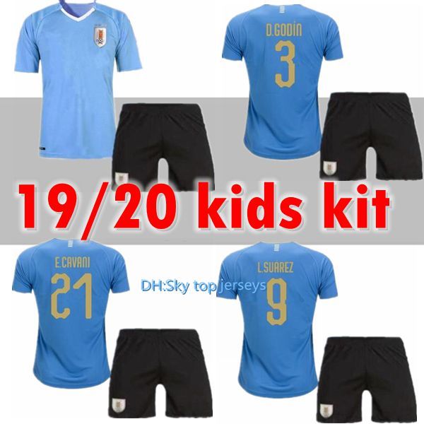 2019 uruguay home away kids soccer jerseys rodriguez 7 cavani suarez 2020 child jersey football shirts kit, Black;yellow
2019 uruguay home away kids soccer jerseys rodriguez 7 cavani suarez 2020 child jersey football shirts kit, Black;yellow