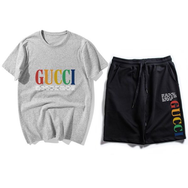 afashion designer2020new two piece set men casual sporting suit summer set mens tracksuit striped tshirts + shorts set male sweat suit, Gray
afashion designer2020new two piece set men casual sporting suit summer set mens tracksuit striped tshirts + shorts set male sweat suit, Gray