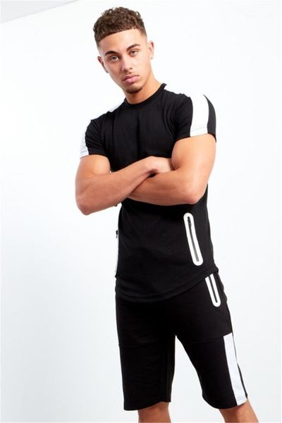 2pcs вскользь homme наборы summer мужские костюмы дизайнера лоскутная шеи экипажа с коротким рукавом из двух частей шорты, Gray
2pcs вскользь homme наборы summer мужские костюмы дизайнера лоскутная шеи экипажа с коротким рукавом из двух частей шорты, Gray