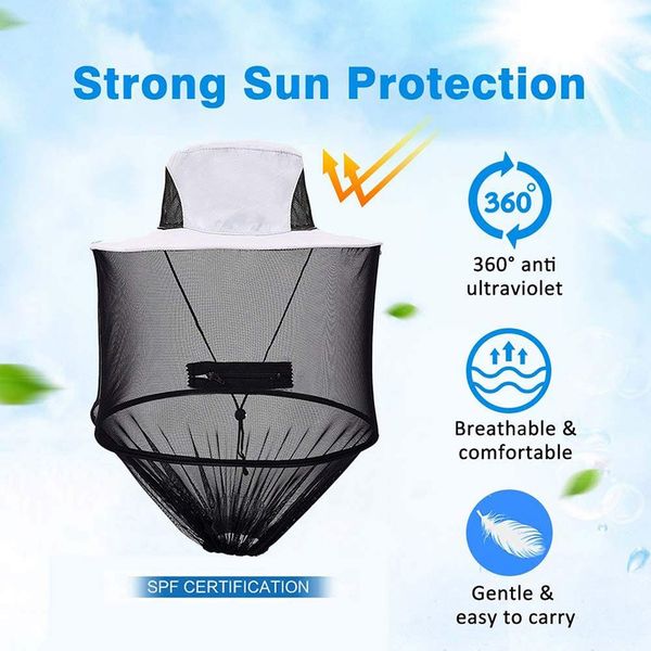 mosquito cap midge fly bug insect bee hat with net mesh head face protector fishing hat garden outdoor camping hiking hunting
mosquito cap midge fly bug insect bee hat with net mesh head face protector fishing hat garden outdoor camping hiking hunting