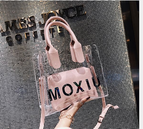 pvc transparent bag female 2020 new korean version of the shoulder messenger bag pu stitching child handbag
pvc transparent bag female 2020 new korean version of the shoulder messenger bag pu stitching child handbag