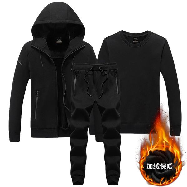2019 running sets tracksuit men autumn spring sport suit sweatshirt +sweatpants gym men's sportswear clothing 3 pieces jogging, Black;blue
2019 running sets tracksuit men autumn spring sport suit sweatshirt +sweatpants gym men's sportswear clothing 3 pieces jogging, Black;blue