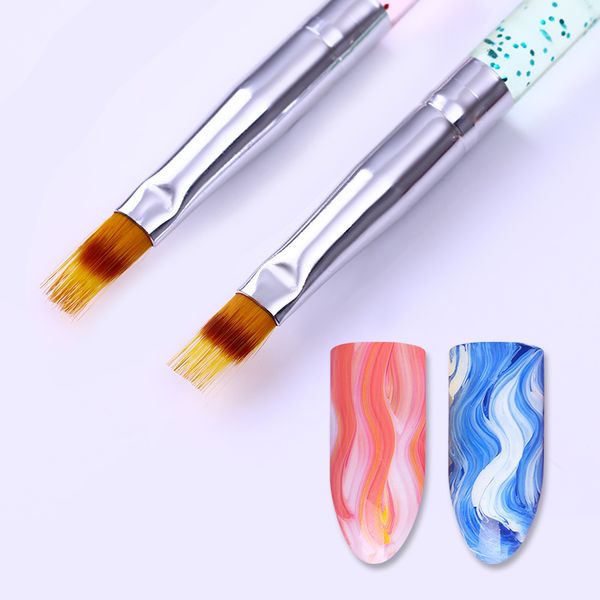 gradient nail brush uv gel painting drawing pen acrylic brush red green glitter handle uv gel polish manicure nail art tool, Yellow
gradient nail brush uv gel painting drawing pen acrylic brush red green glitter handle uv gel polish manicure nail art tool, Yellow