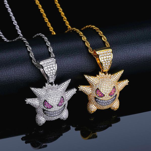 personalized gengar 925 silver pendant necklace men with tennis chain hip hop/punk gold color charms jewelry gifts
personalized gengar 925 silver pendant necklace men with tennis chain hip hop/punk gold color charms jewelry gifts
