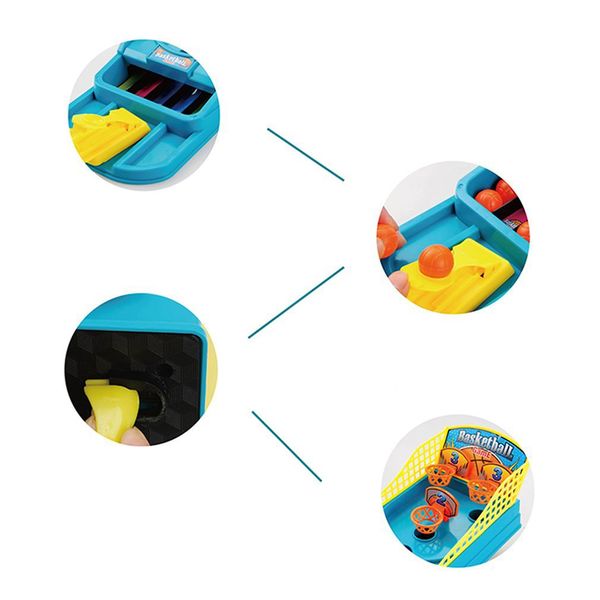 mini deskbasketball shooting game rack table finger ejection shooting machine parent-child interactive entertainment toy
mini deskbasketball shooting game rack table finger ejection shooting machine parent-child interactive entertainment toy