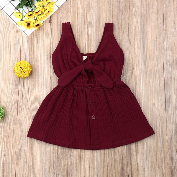 повседневная новорожденных девочек платье принцесса лето рябить твердые хлопок белье милый малыш дети платье партии одежда сарафан, White 
повседневная новорожденных девочек платье принцесса лето рябить твердые хлопок белье милый малыш дети платье партии одежда сарафан, White