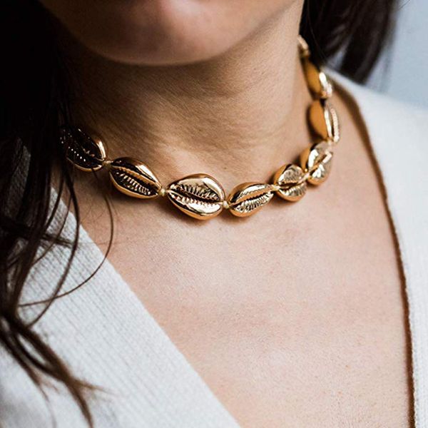 shell choker necklace for women seashell necklace statement adjustable puka shell hawaiian jewelry, Golden;silver
shell choker necklace for women seashell necklace statement adjustable puka shell hawaiian jewelry, Golden;silver