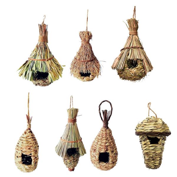 hand-knitted creative pet bird nest straw bird nest hibiscus grass gourd bird house gardening decoration pet nest
hand-knitted creative pet bird nest straw bird nest hibiscus grass gourd bird house gardening decoration pet nest