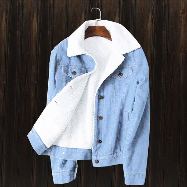 warm winter denim jacket for women 2019 new fashion winter wool lining jeans coat women bomber jackets female casaco feminino, Black;brown
warm winter denim jacket for women 2019 new fashion winter wool lining jeans coat women bomber jackets female casaco feminino, Black;brown