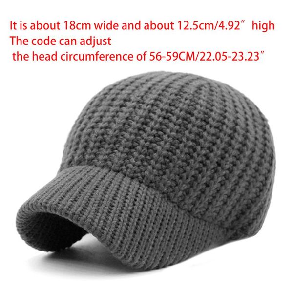 handmade crochet baseball cap autumn chunky knit beanie hat with visor, Blue;gray
handmade crochet baseball cap autumn chunky knit beanie hat with visor, Blue;gray