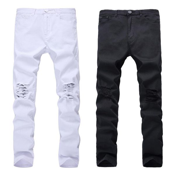 2019 jeans de moda para hombres con jeans ajustados usan rectos ajustados nuevos elásticos de moda, Blue
2019 jeans de moda para hombres con jeans ajustados usan rectos ajustados nuevos elásticos de moda, Blue