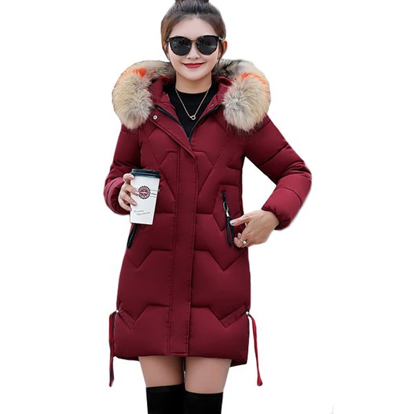 2019 winter women jacket thick warm hooded slim down cotton parkas fur collar padded outwear coats long clothing plus size 3xl, Black;brown
2019 winter women jacket thick warm hooded slim down cotton parkas fur collar padded outwear coats long clothing plus size 3xl, Black;brown
