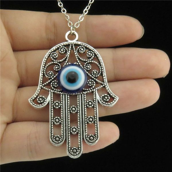 glowcat q20a94 silver alloy women turkish blue acrylic evil eye hamsa hand pendant collar chunky necklace 18
glowcat q20a94 silver alloy women turkish blue acrylic evil eye hamsa hand pendant collar chunky necklace 18