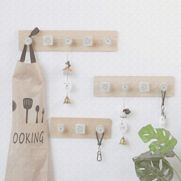 3/4/5 hooks nordic wooden clothes hat decorative hook creative home room living room wall hanging door rear shelf organization
3/4/5 hooks nordic wooden clothes hat decorative hook creative home room living room wall hanging door rear shelf organization