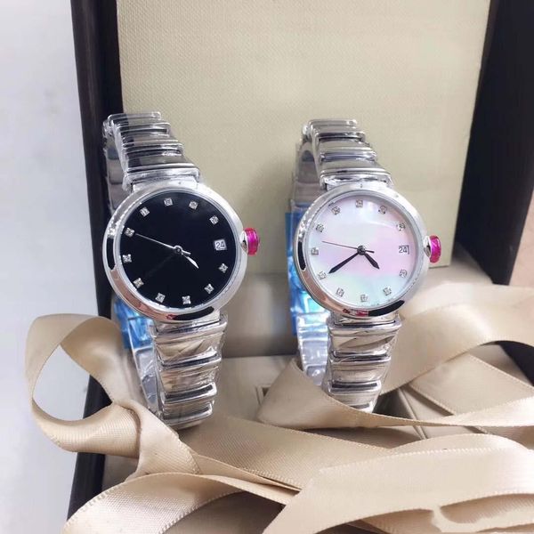 greatest quartz womens wristwatches 29mm silver stainless steel bracklet date women watch ladies watches white mother of pearl diamond dial, Slivery;brown
greatest quartz womens wristwatches 29mm silver stainless steel bracklet date women watch ladies watches white mother of pearl diamond dial, Slivery;brown