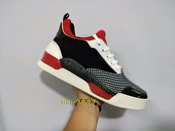 wholesale high man causal shoes arena leather white red black fashion designer shoes size with box drop shipping
wholesale high man causal shoes arena leather white red black fashion designer shoes size with box drop shipping
