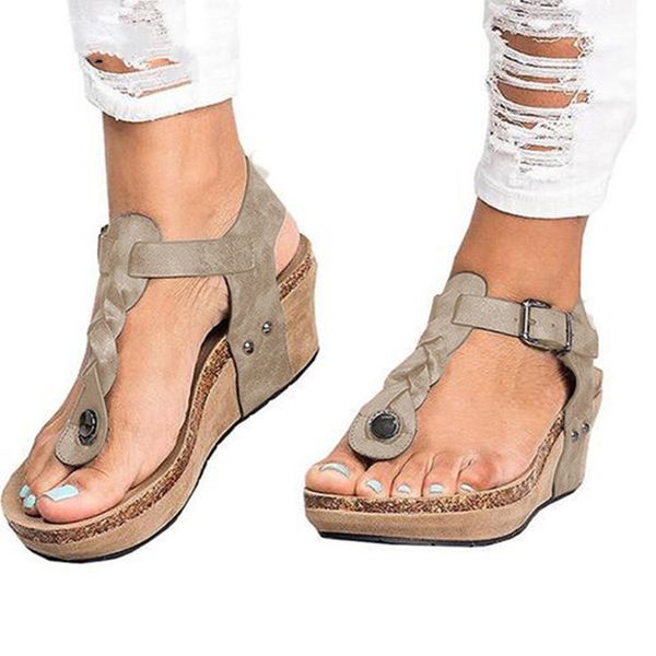 2019 new summer women's sandals women wedges shoes high heels ladies shoes for beach flip flop platform sandalias mujer xkd4317, Black
2019 new summer women's sandals women wedges shoes high heels ladies shoes for beach flip flop platform sandalias mujer xkd4317, Black