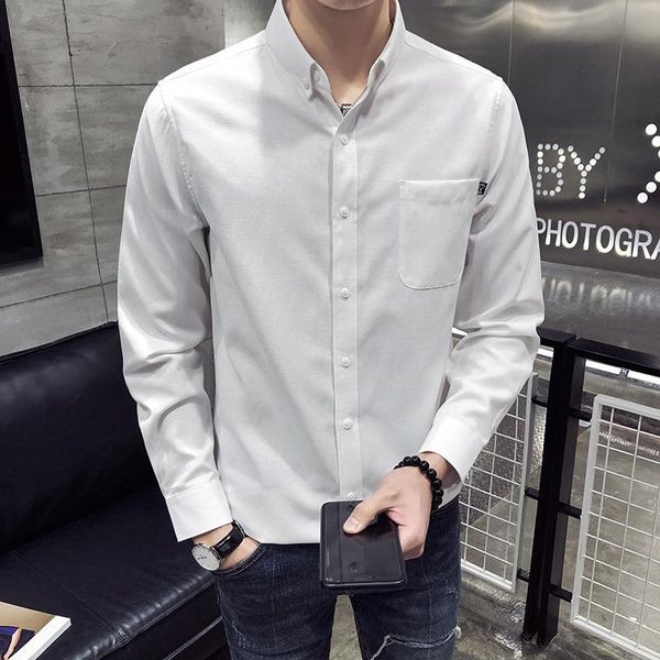 3xl pocket front mens long sleeve shirt single breasted oxford button down collar shirts plain workout office wear blouse men, White;black
3xl pocket front mens long sleeve shirt single breasted oxford button down collar shirts plain workout office wear blouse men, White;black