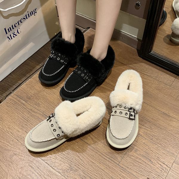 casual woman shoe winter shoes women 2019 fashion women's loafers fur round toe slip-on modis moccasin new slip on lace-up, Black
casual woman shoe winter shoes women 2019 fashion women's loafers fur round toe slip-on modis moccasin new slip on lace-up, Black