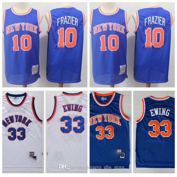 men mitchell & ness patrick ewing 10 frazier new york knicks throwback authentic jersey - royal blue, Black;red
men mitchell & ness patrick ewing 10 frazier new york knicks throwback authentic jersey - royal blue, Black;red