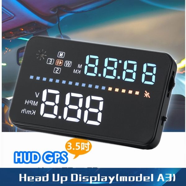 3.5inch hud car head up display gps speedometer winshield projector digital car speedometer obd2 vehicle speed warning system
3.5inch hud car head up display gps speedometer winshield projector digital car speedometer obd2 vehicle speed warning system