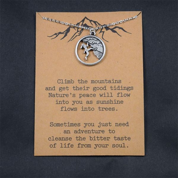a boy girl runner climber snowy mountain necklace hiking outdoor travel jewelry mountains climbing gifts, Silver
a boy girl runner climber snowy mountain necklace hiking outdoor travel jewelry mountains climbing gifts, Silver