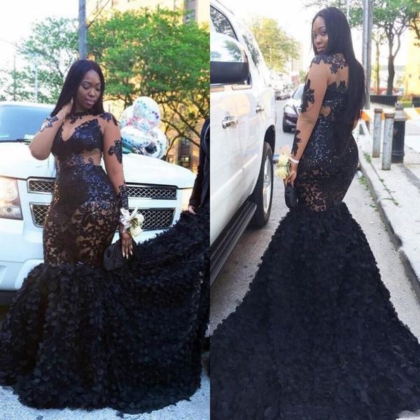 african plus size prom dresses long appliques sheer neckline mermaid evening gowns sleeves tiered black girls formal dresses evening wear, Black;red
african plus size prom dresses long appliques sheer neckline mermaid evening gowns sleeves tiered black girls formal dresses evening wear, Black;red