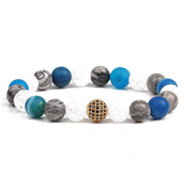 2019 natural stone beaded bracelets for women men fashion energy bracelet elastic personality jewelry birthday gift, Black
2019 natural stone beaded bracelets for women men fashion energy bracelet elastic personality jewelry birthday gift, Black