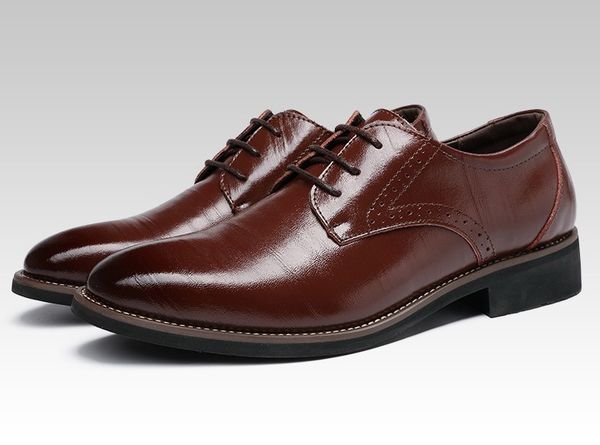 dress shoes for gentle men pu leather shoes pointed toe mens business oxfords casual shoes size 48, Black
dress shoes for gentle men pu leather shoes pointed toe mens business oxfords casual shoes size 48, Black