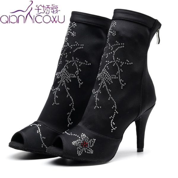 customizable jazz salsa ballroom latin dance shoes for dancing women girl buty latino samba heel 1022 black boots rhinestones
customizable jazz salsa ballroom latin dance shoes for dancing women girl buty latino samba heel 1022 black boots rhinestones
