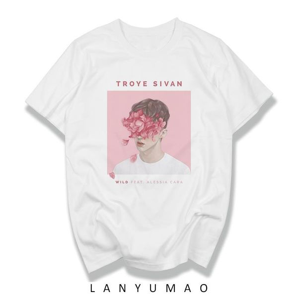 troye sivan t-shirts summer men women designer mens fashion designer t shirts short sleeve, White;black
troye sivan t-shirts summer men women designer mens fashion designer t shirts short sleeve, White;black