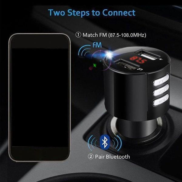 led screen bluetooth car usb charger fm transmitter wireless radio adapter mp3 player cigarette lighter
led screen bluetooth car usb charger fm transmitter wireless radio adapter mp3 player cigarette lighter