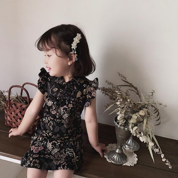 baby dress chinese style floral pattern summer kids dresses toddler girls dresses, Red;yellow
baby dress chinese style floral pattern summer kids dresses toddler girls dresses, Red;yellow