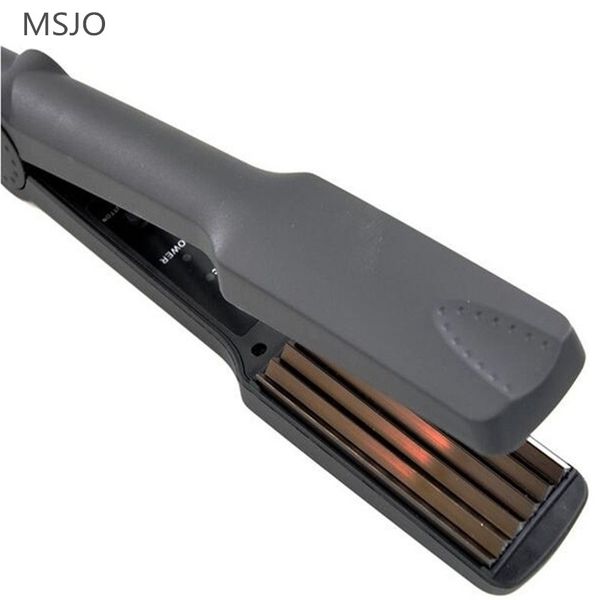 professional tourmaline ceramic heating wave hair straighteners fast warm-up crimper hair curler corrugated iron styling tools, Black
professional tourmaline ceramic heating wave hair straighteners fast warm-up crimper hair curler corrugated iron styling tools, Black