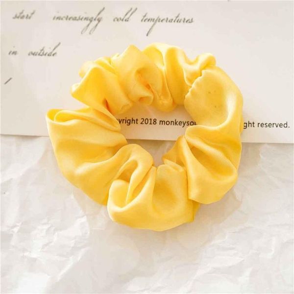fresh satin candy color scrunchies women elastic large intestine hair rubber band for girls hair ring rope holder headdress, Brown
fresh satin candy color scrunchies women elastic large intestine hair rubber band for girls hair ring rope holder headdress, Brown