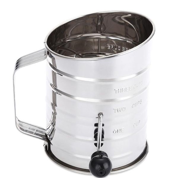 leakage sifter home use 3 cup squeeze kitchen baking tool handheld corn flour 4 line stainless steel
leakage sifter home use 3 cup squeeze kitchen baking tool handheld corn flour 4 line stainless steel